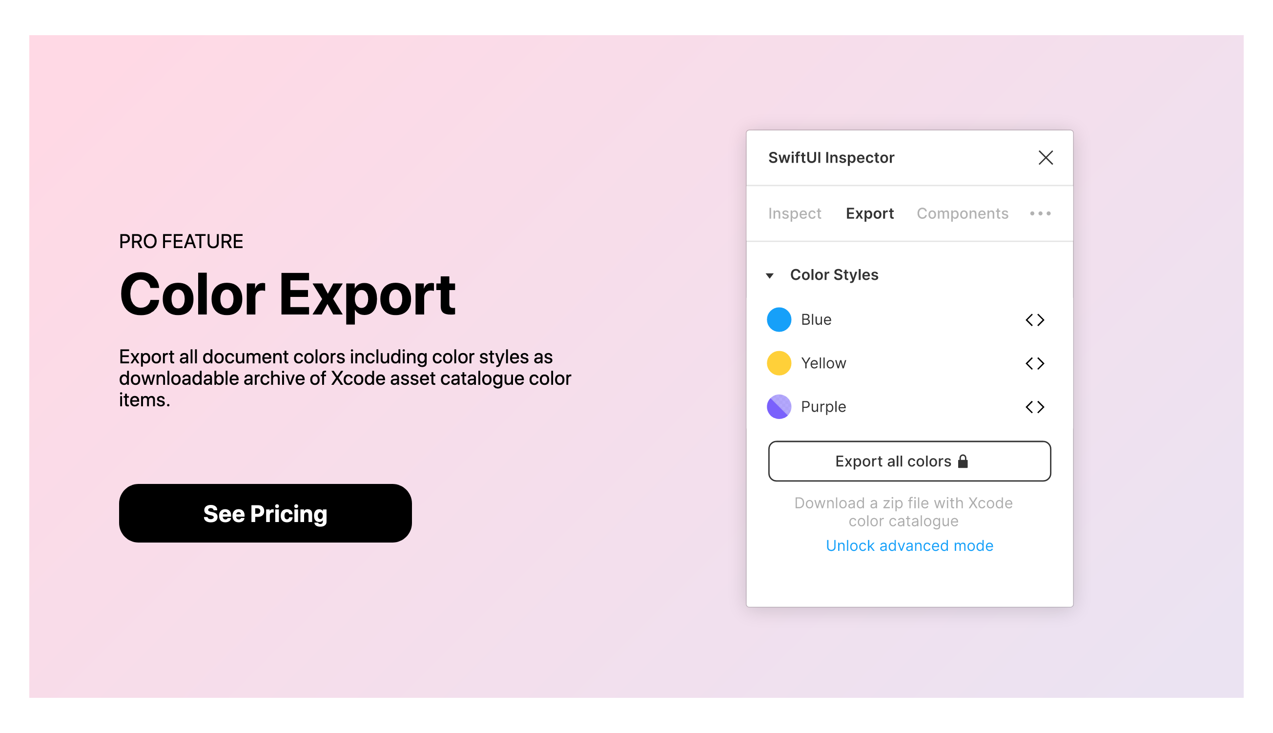 Swiftui Feature component screenshot