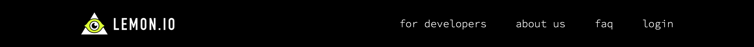 Lemon Header component screenshot