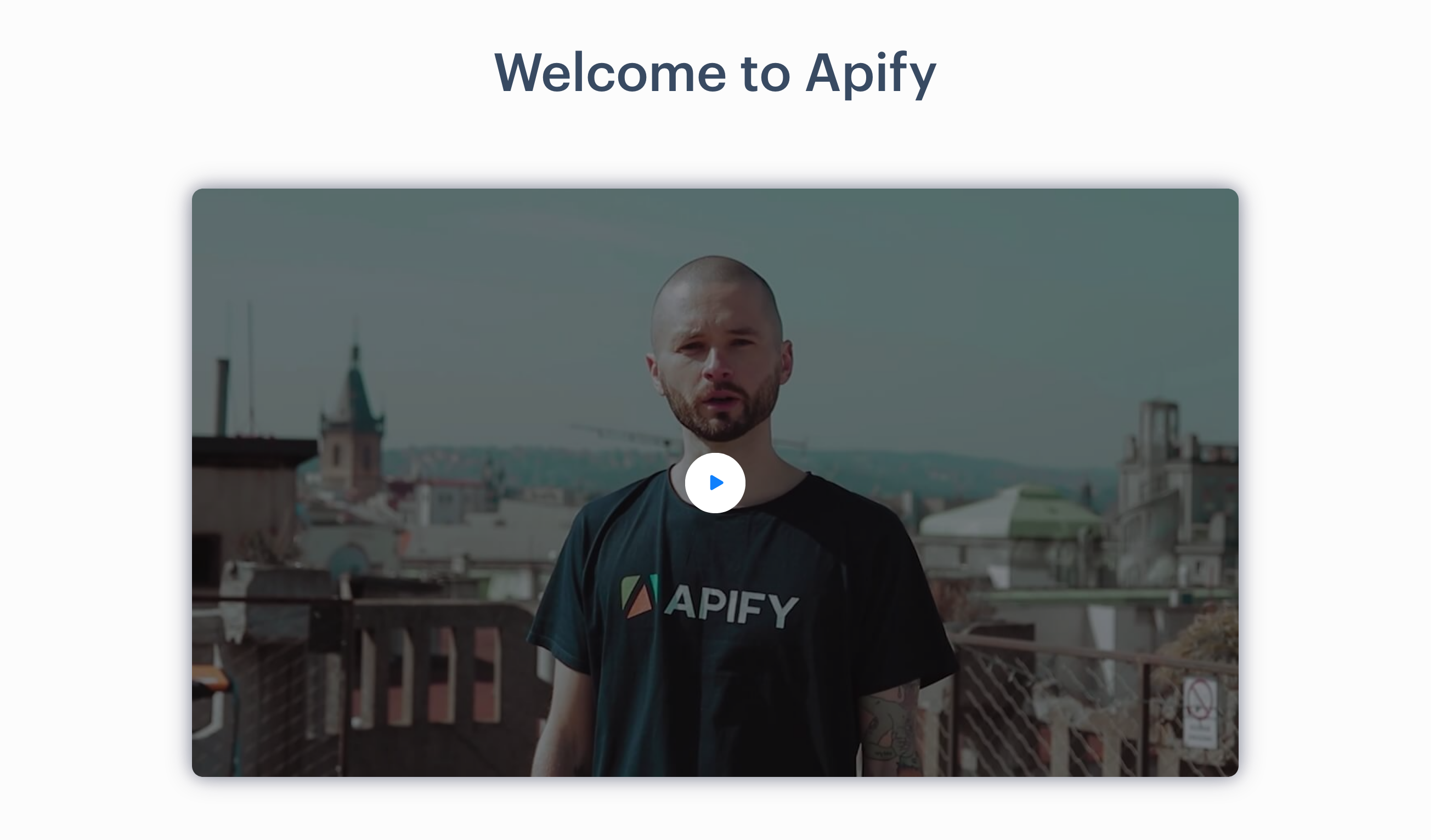Apify Content component screenshot