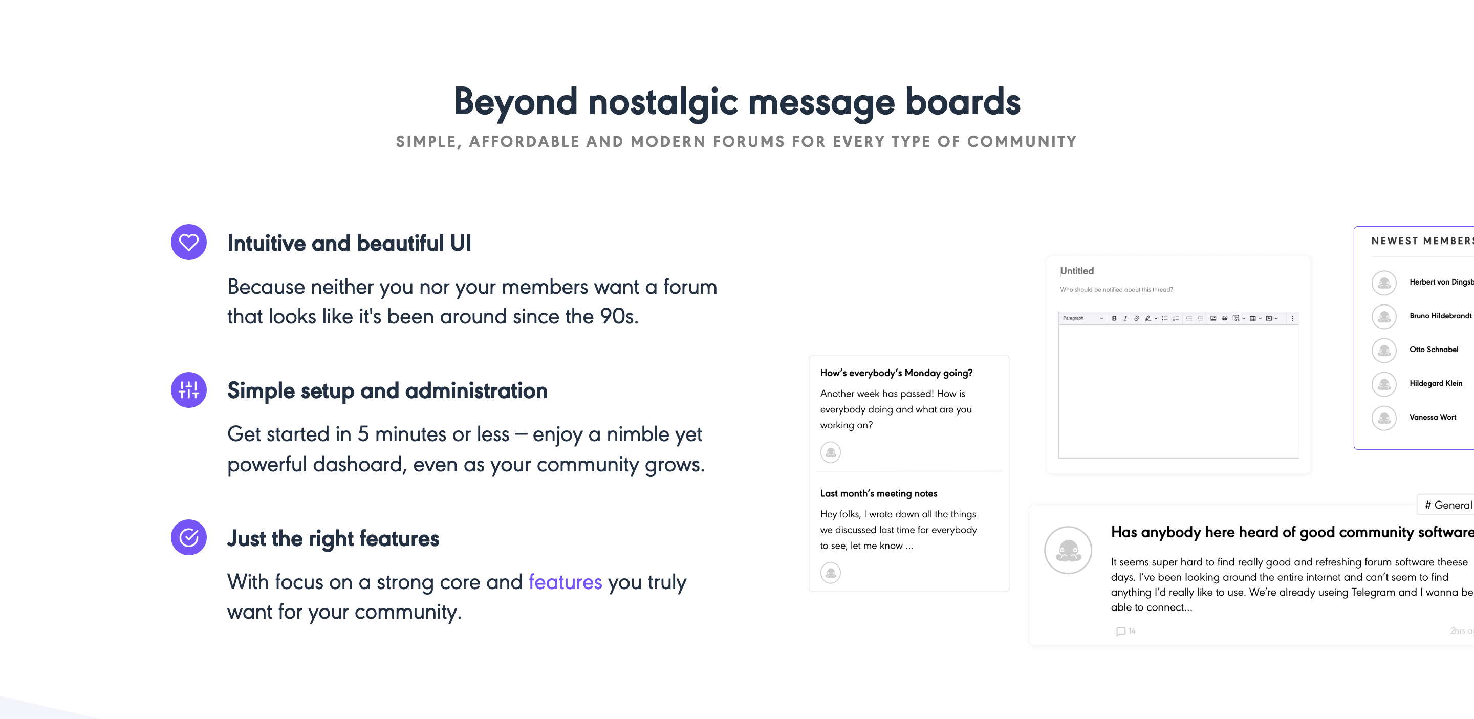 Playgroup Feature component screenshot
