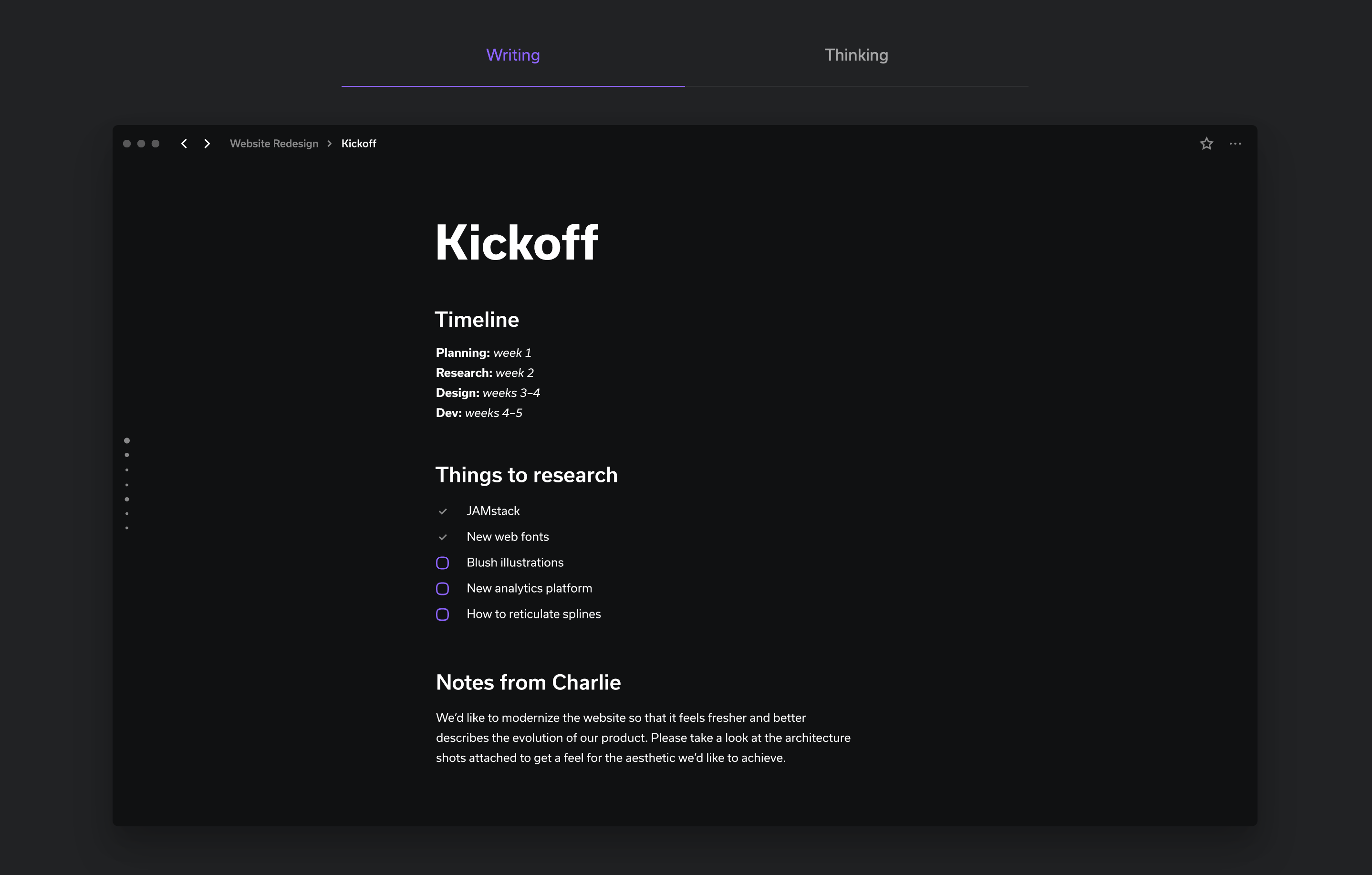 Clover Demo component screenshot