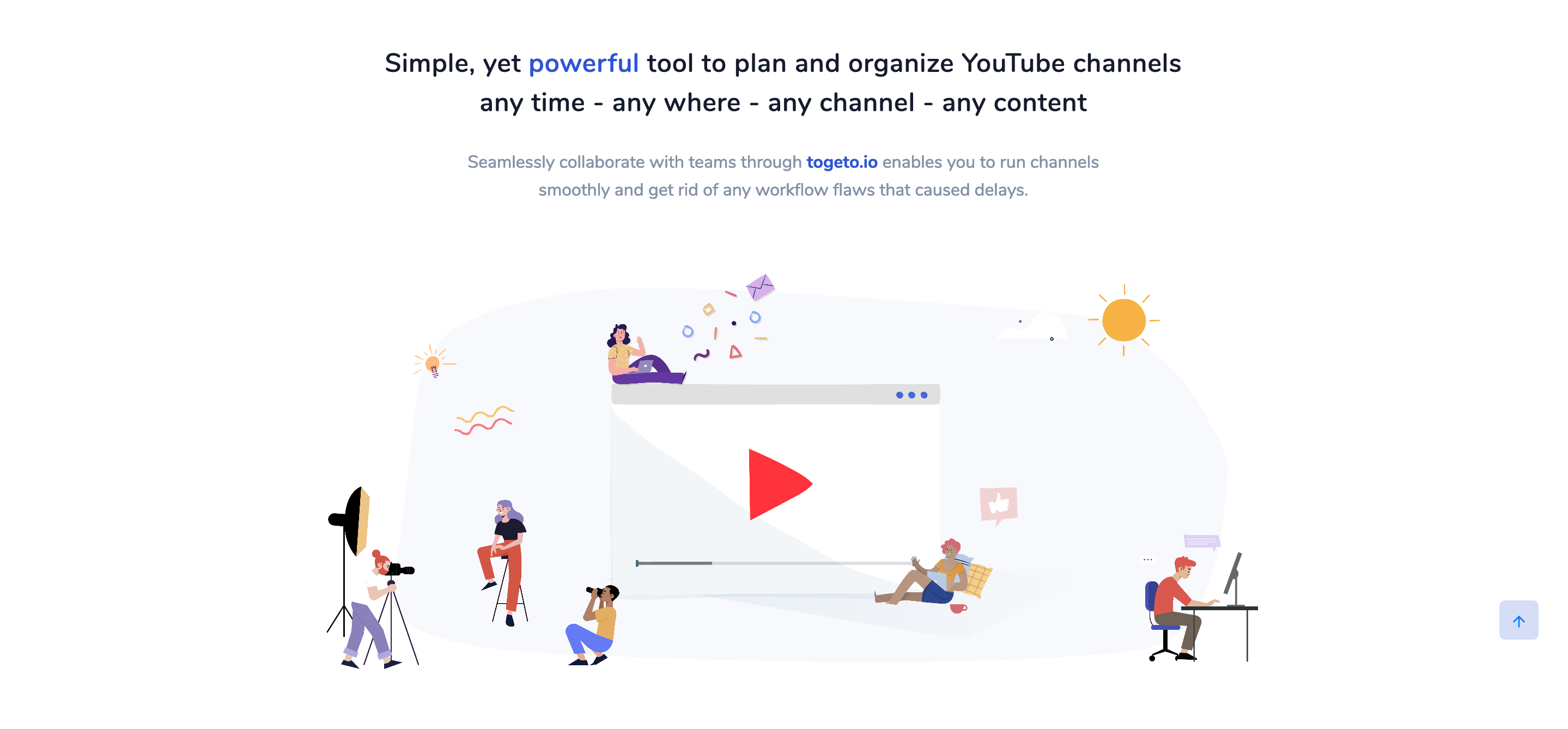 Togeto Content component screenshot