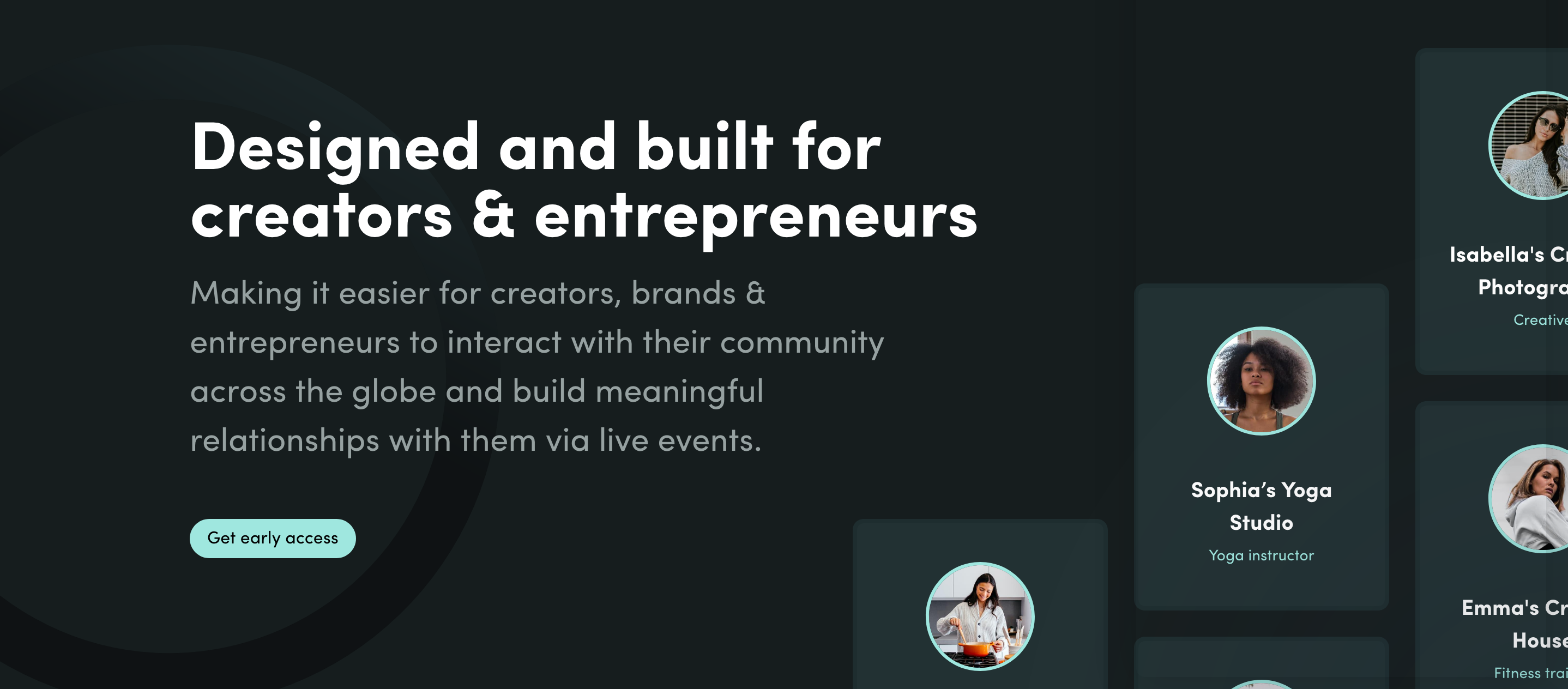 Reach Content component screenshot