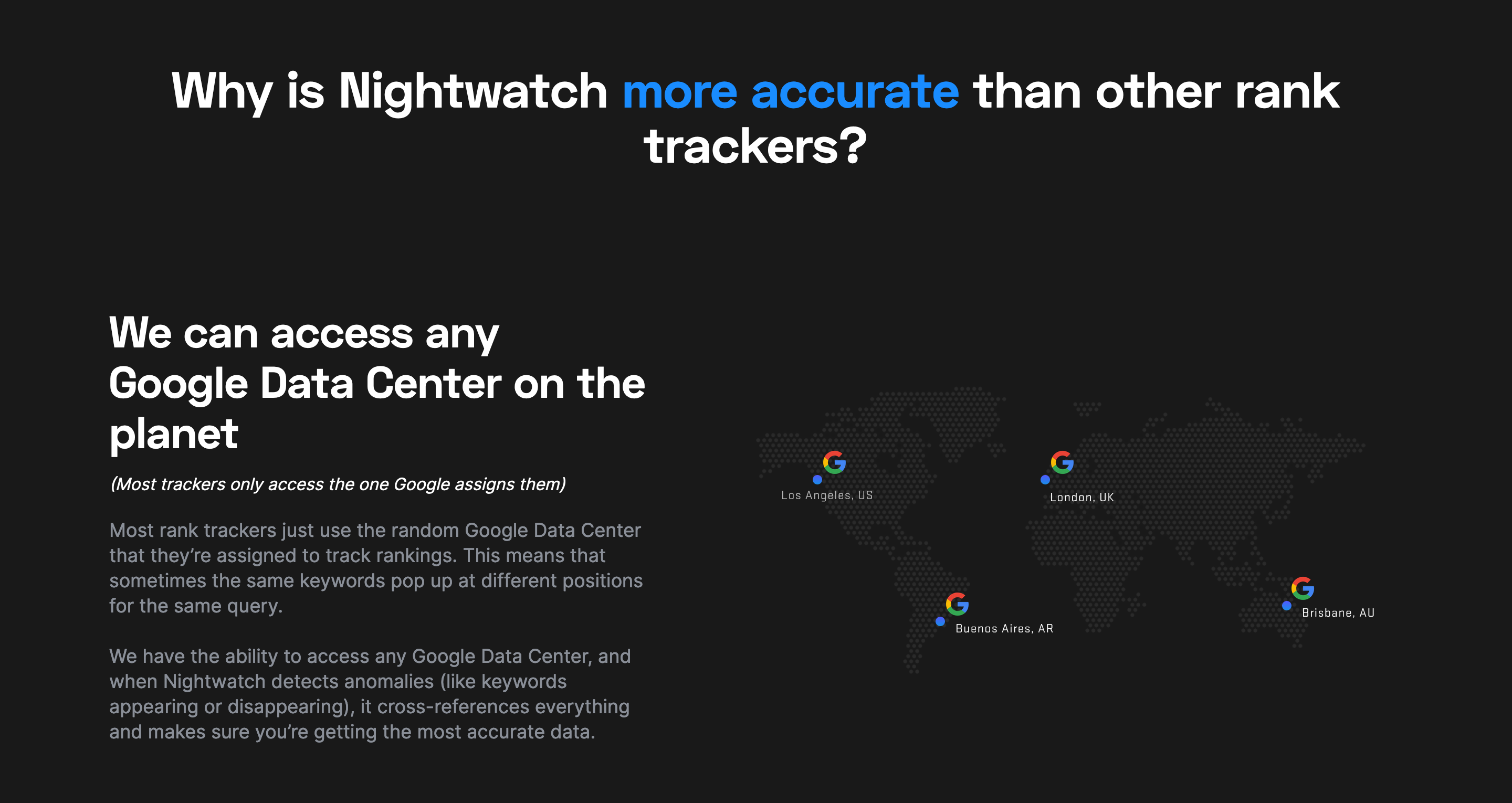 Nightwatch Competitors component screenshot