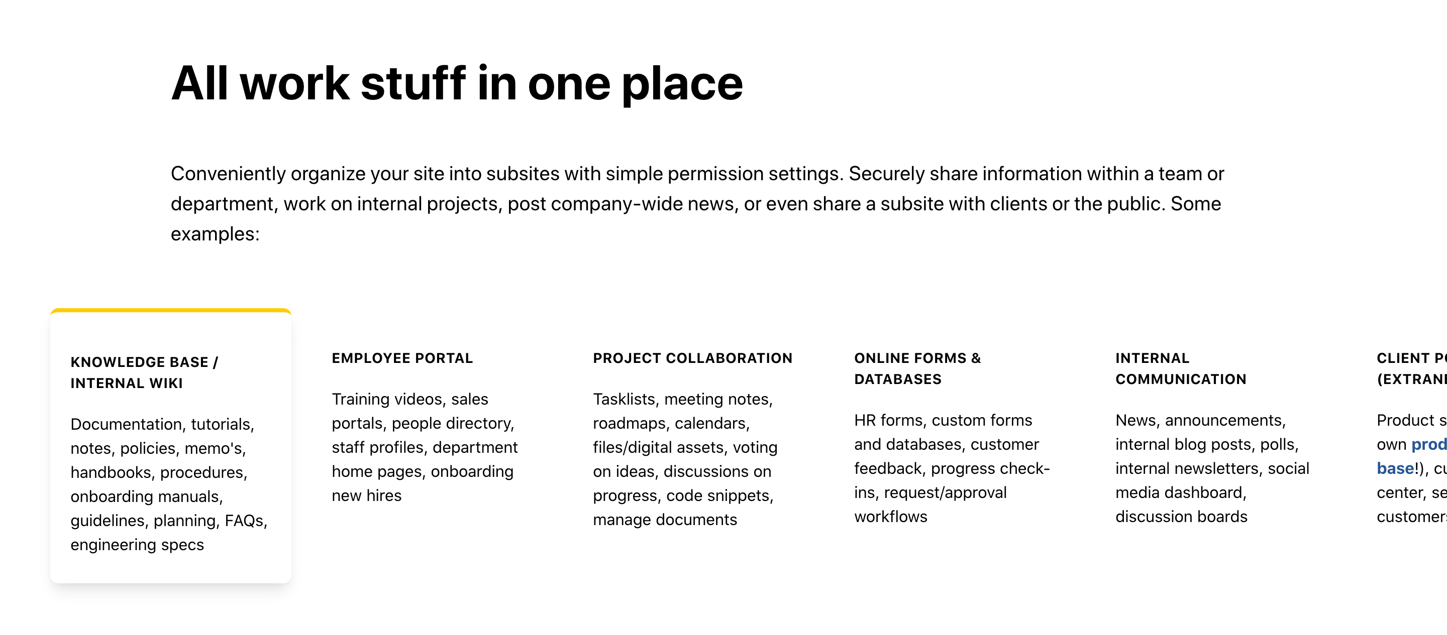 Papyrs Content component screenshot