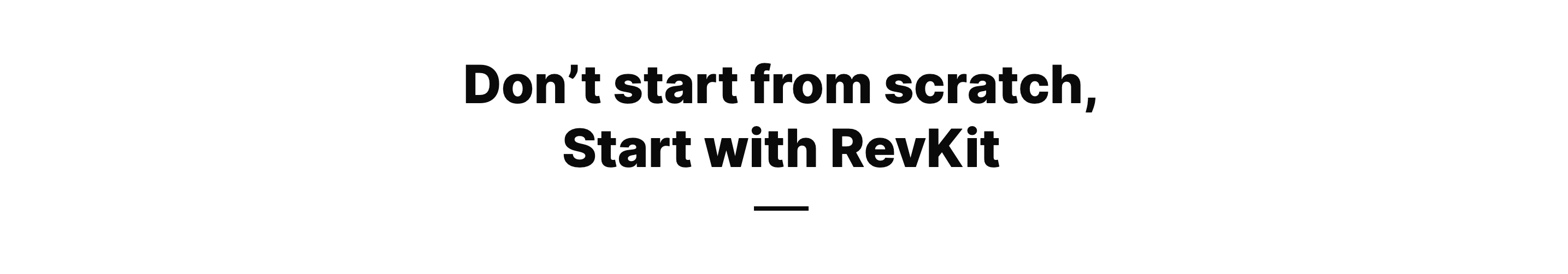 RevKit Content component screenshot