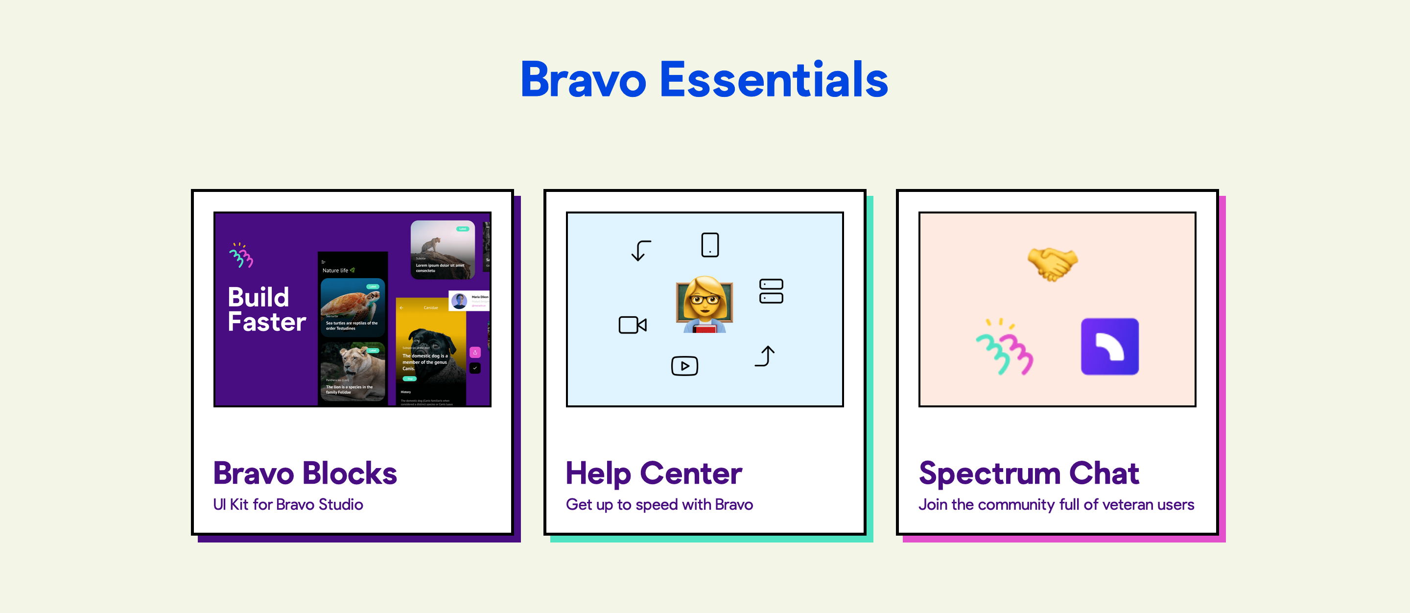 Bravo Blog component screenshot