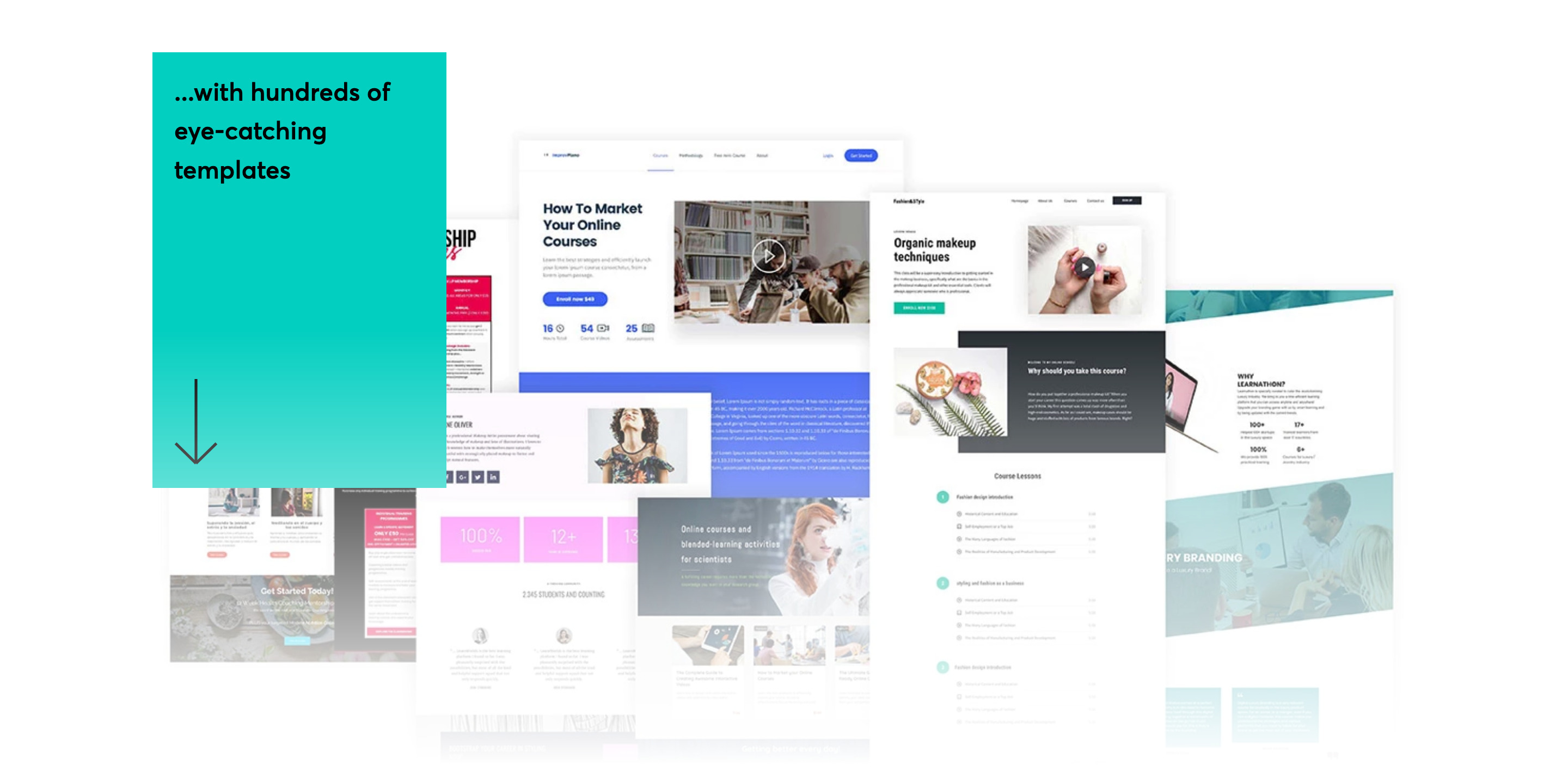 LearnWorlds Feature component screenshot