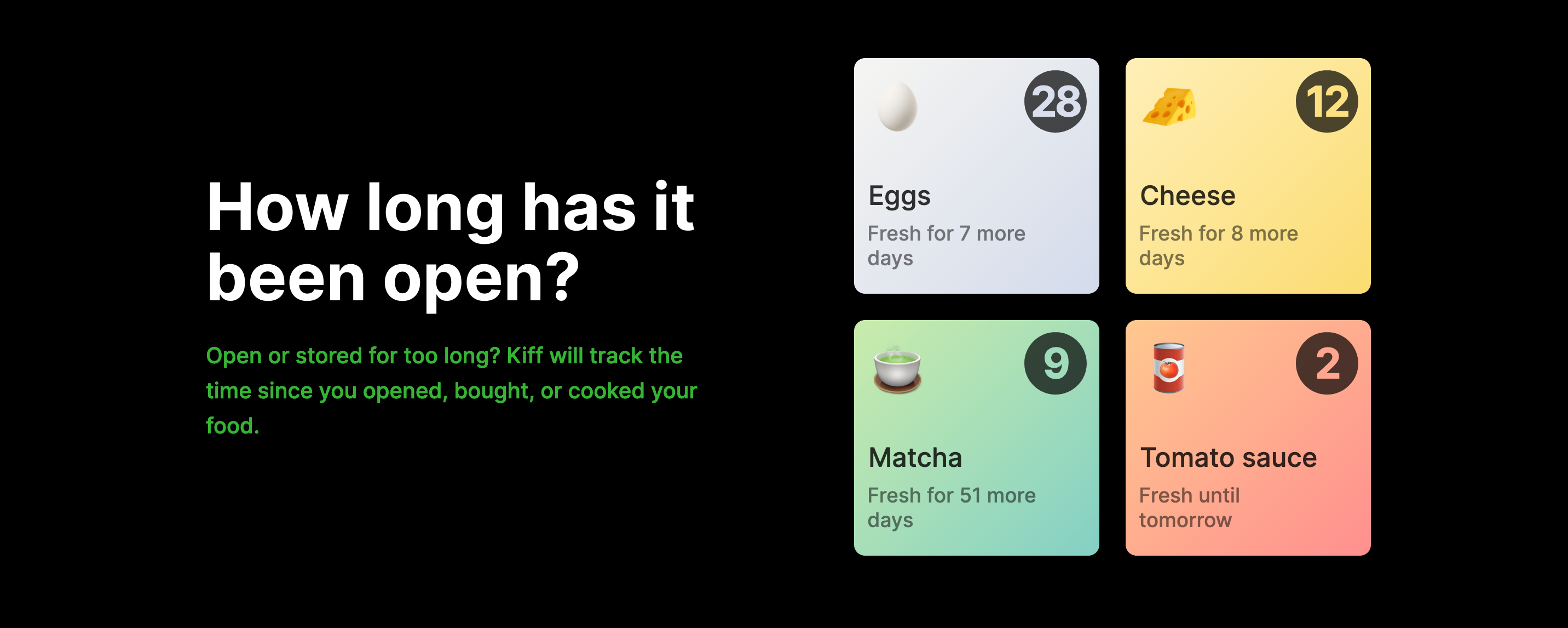 Kiff Feature component screenshot