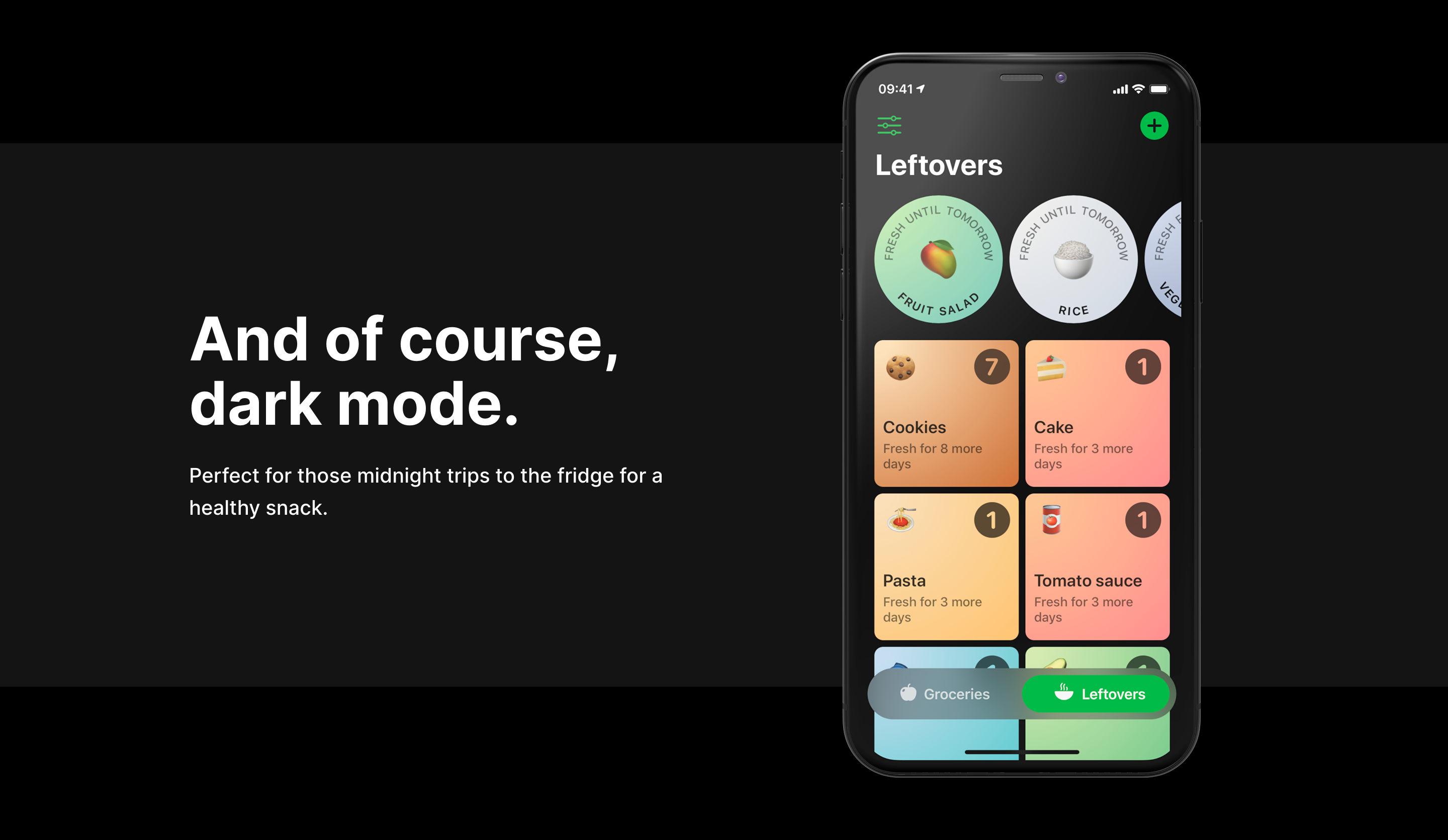 Kiff Feature component screenshot