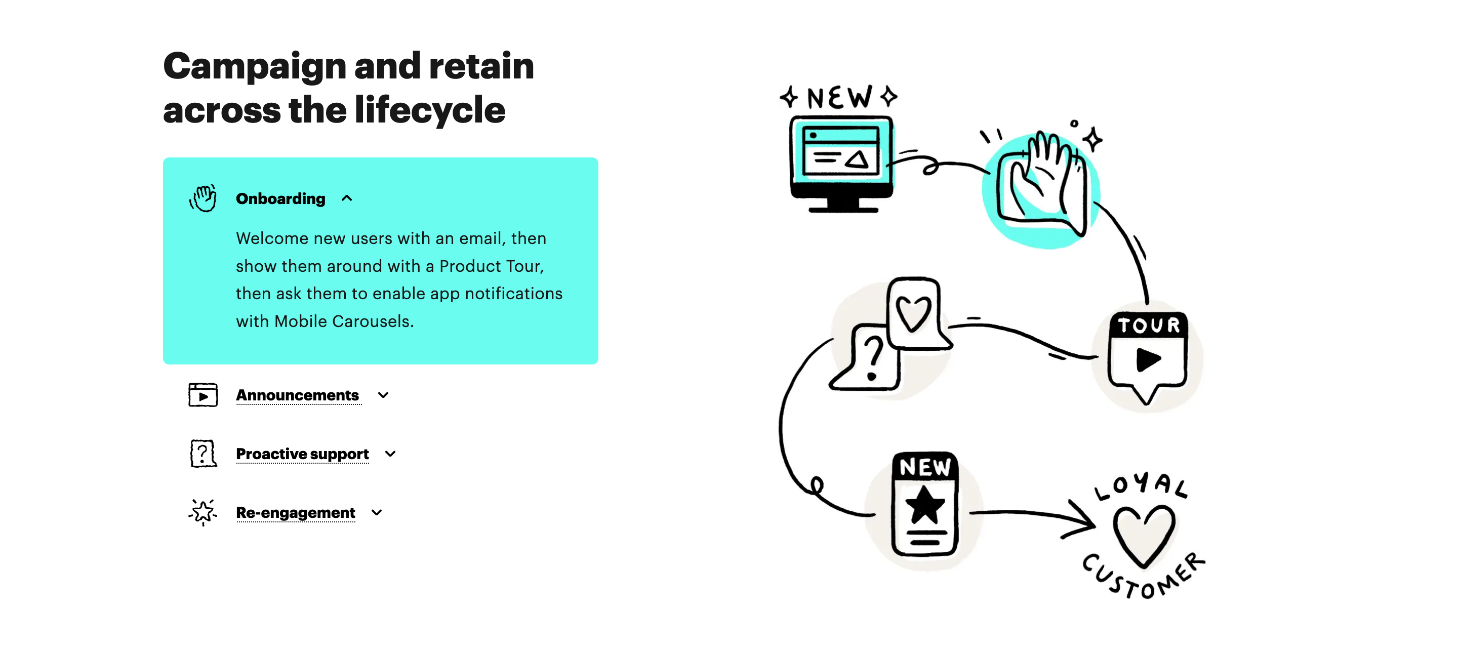 Intercom Feature component screenshot