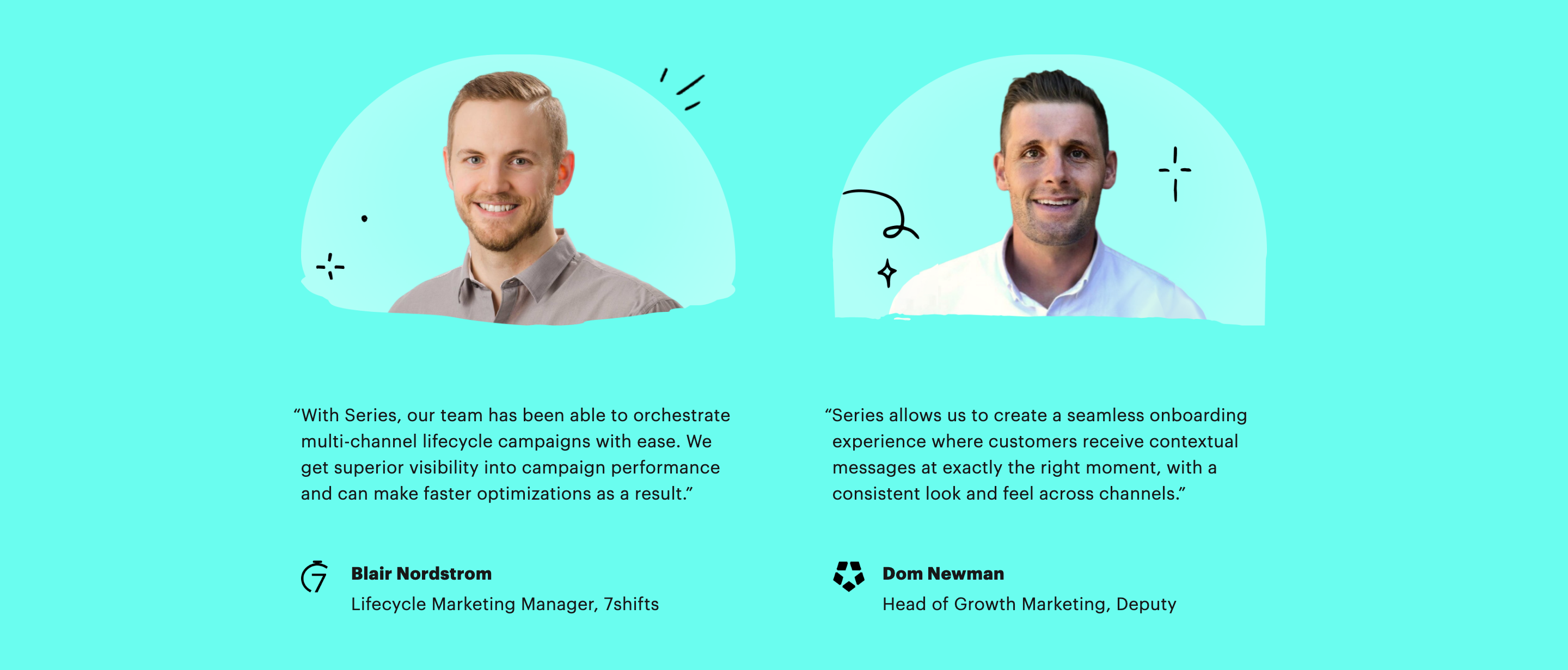 Intercom Testimonial component screenshot