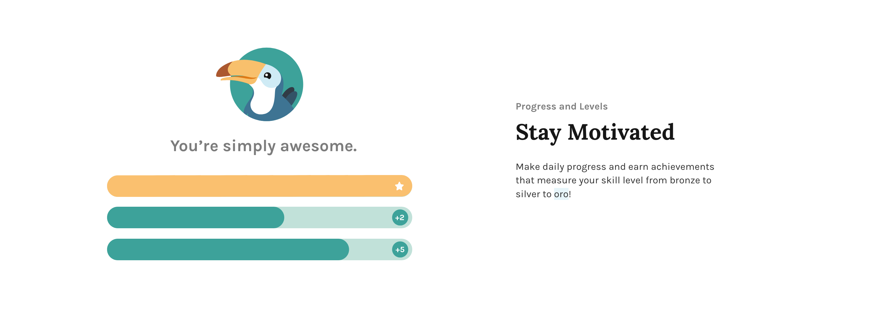 Toucan Feature component screenshot