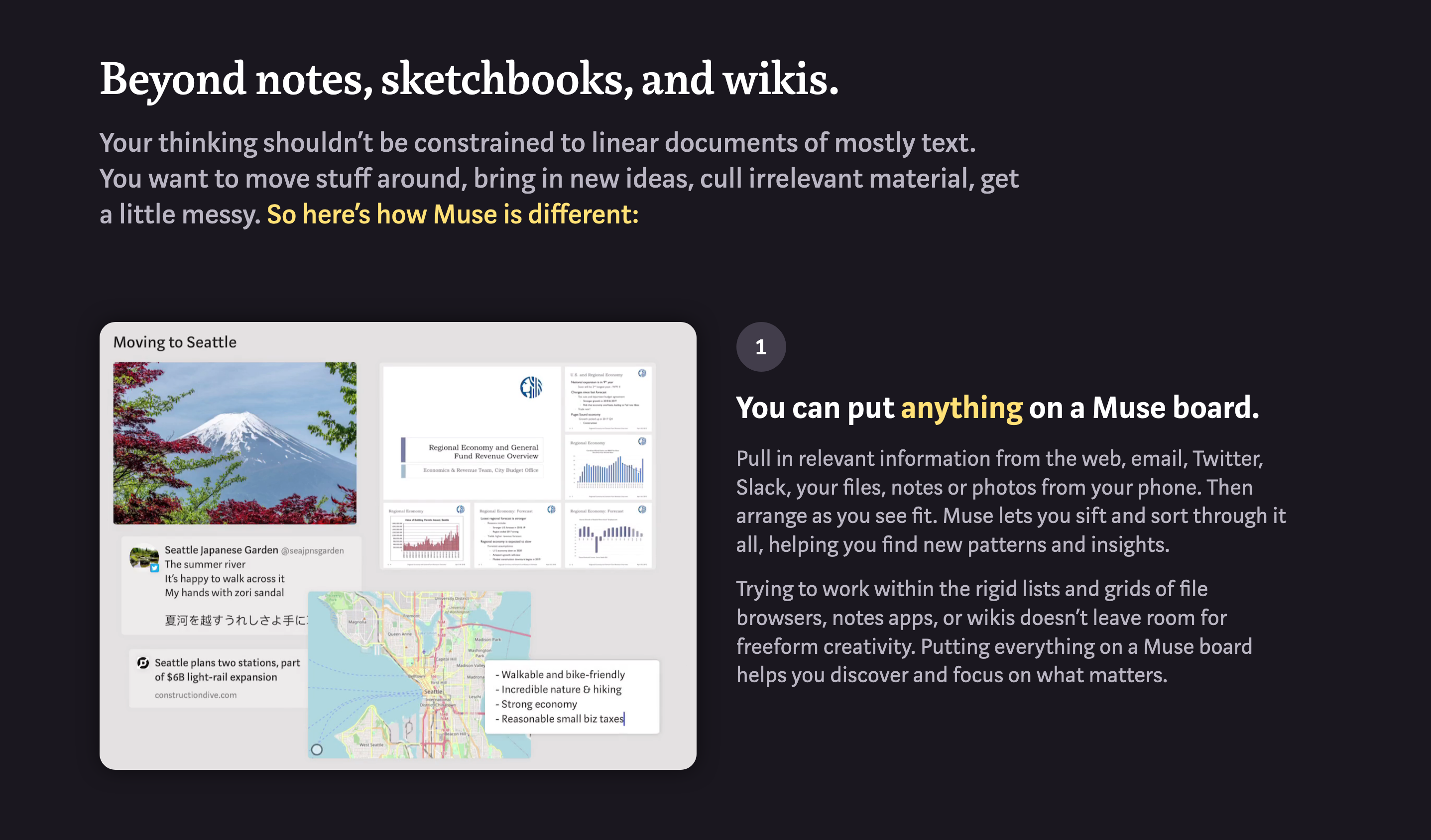Muse Steps component screenshot