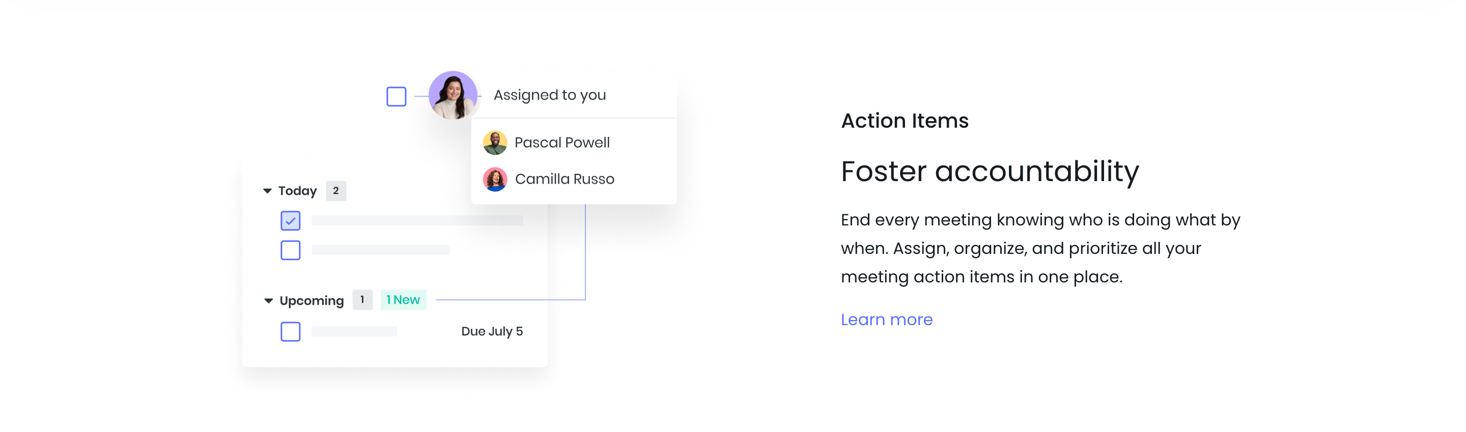 Fellow Feature component screenshot