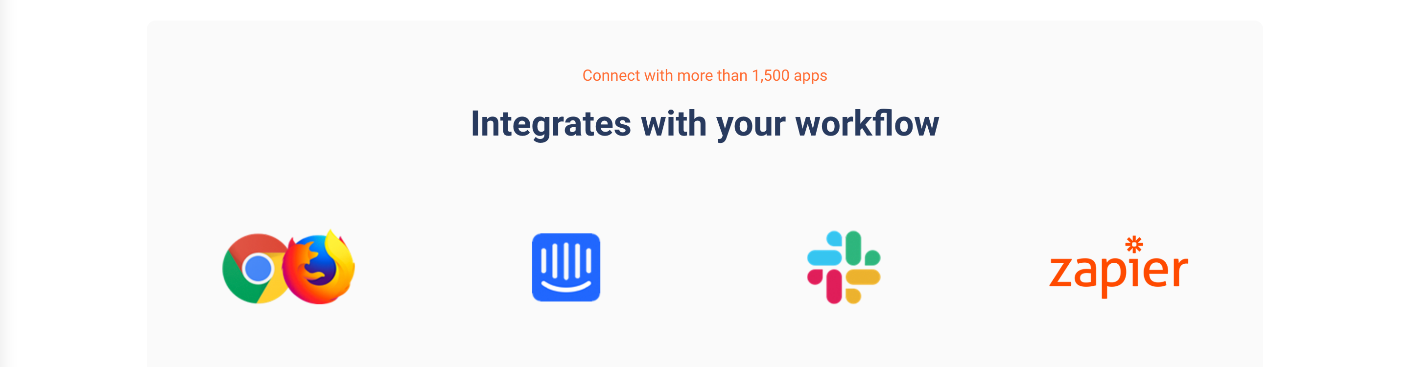 Upvoty Integrations component screenshot