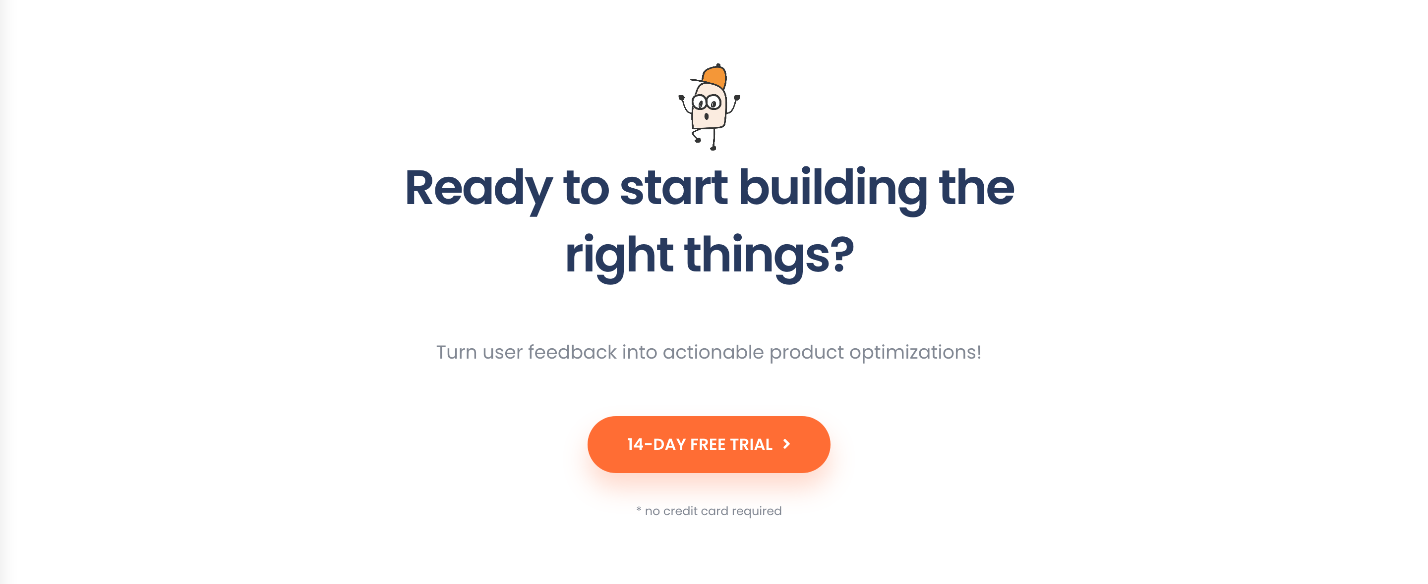 Upvoty Call To Action component screenshot