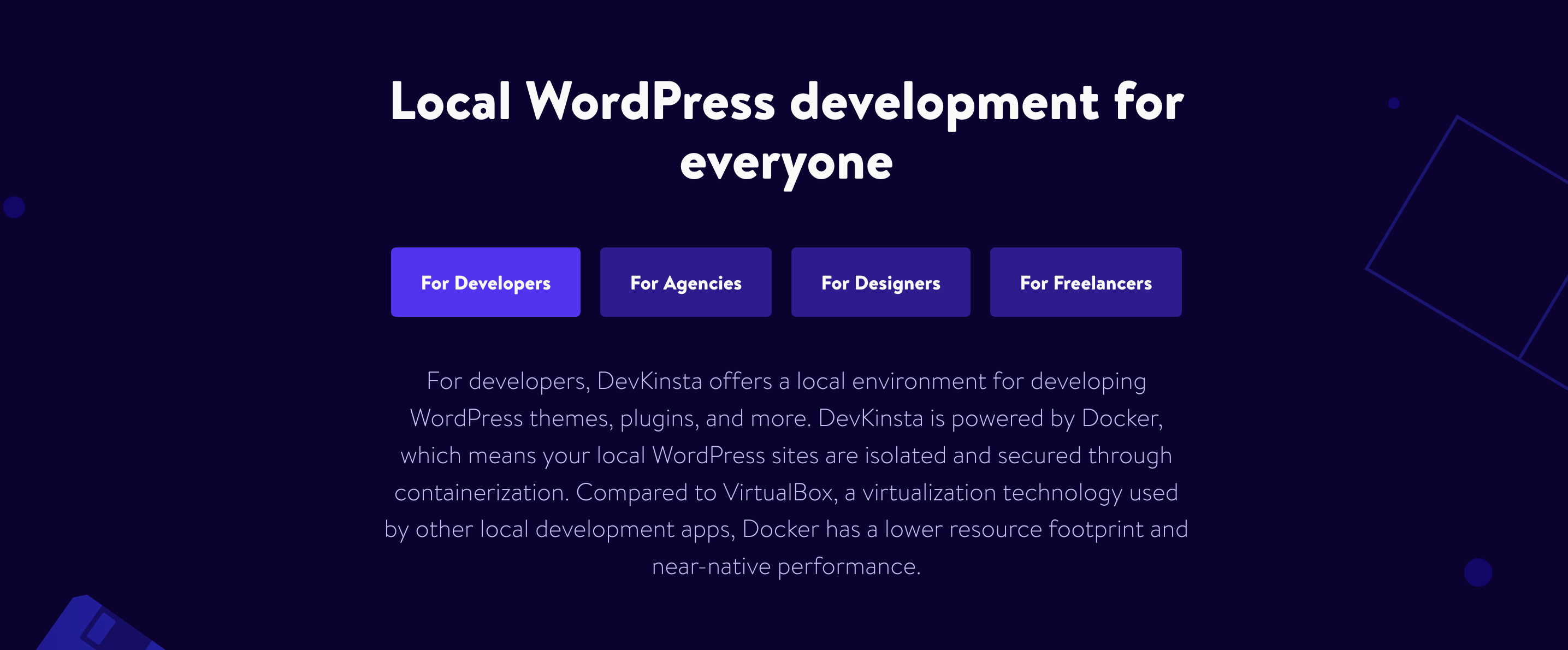 Kinsta Content component screenshot