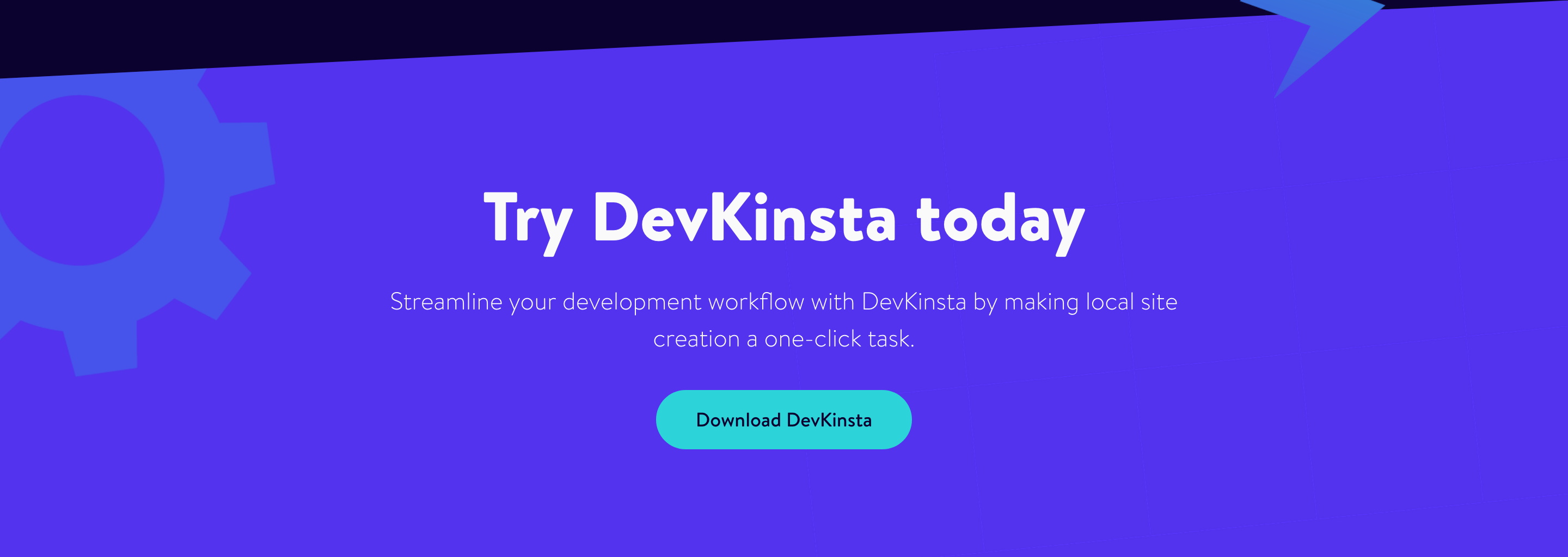 Kinsta Call To Action component screenshot