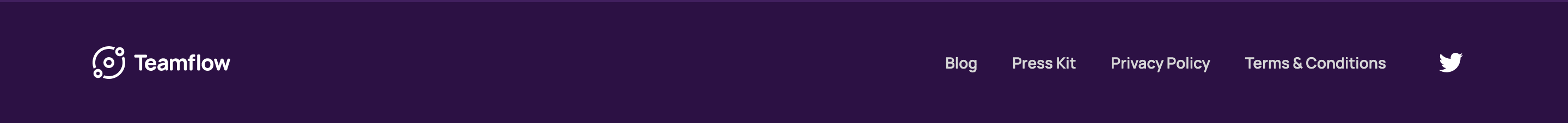 Teamflowhq Header component screenshot