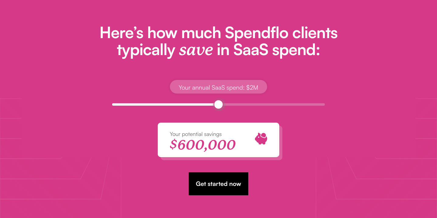 Spendflo Pricing component screenshot