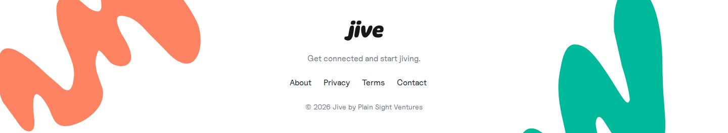 Jive Footer component screenshot