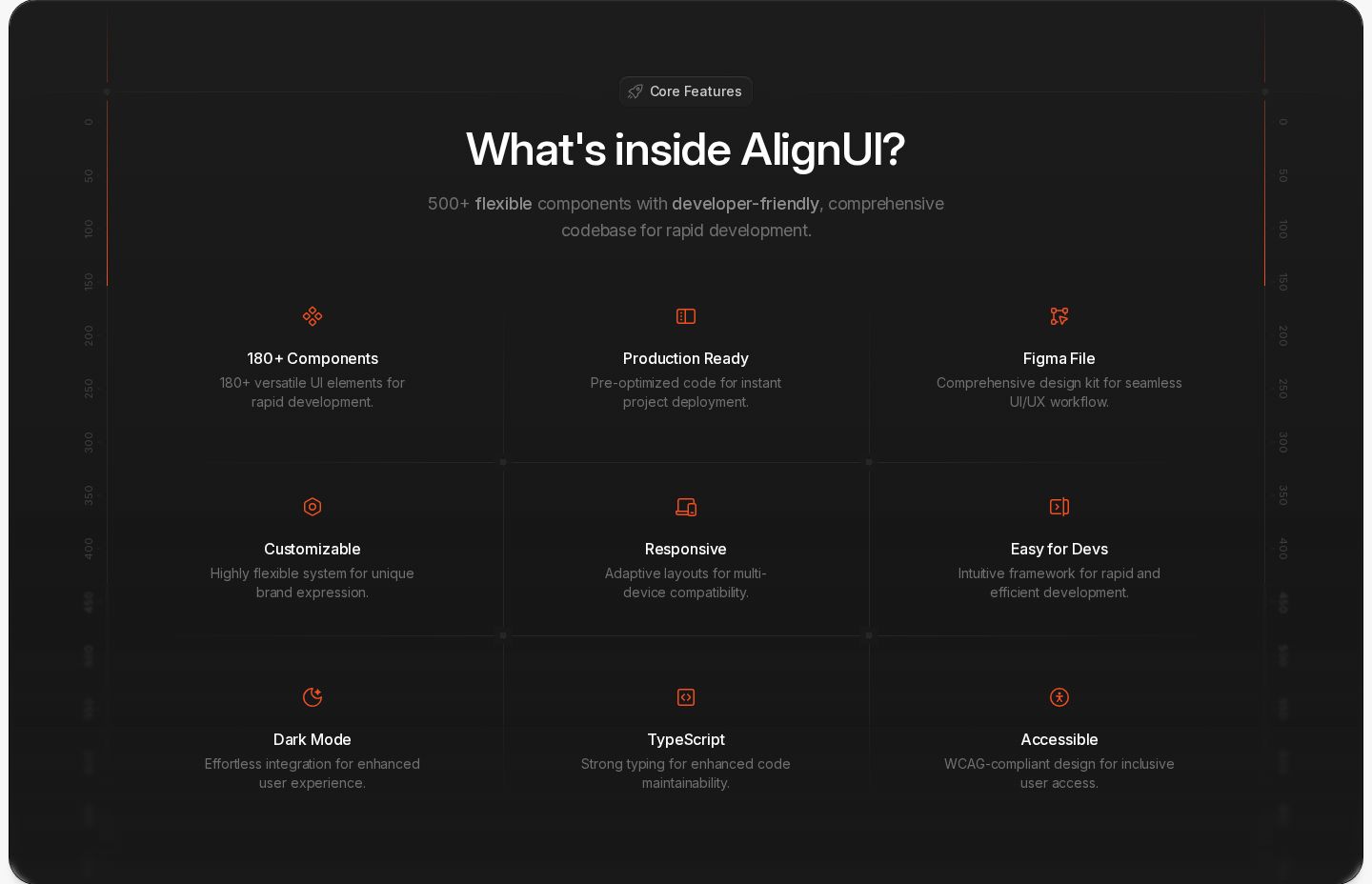 AlignUI Feature component screenshot