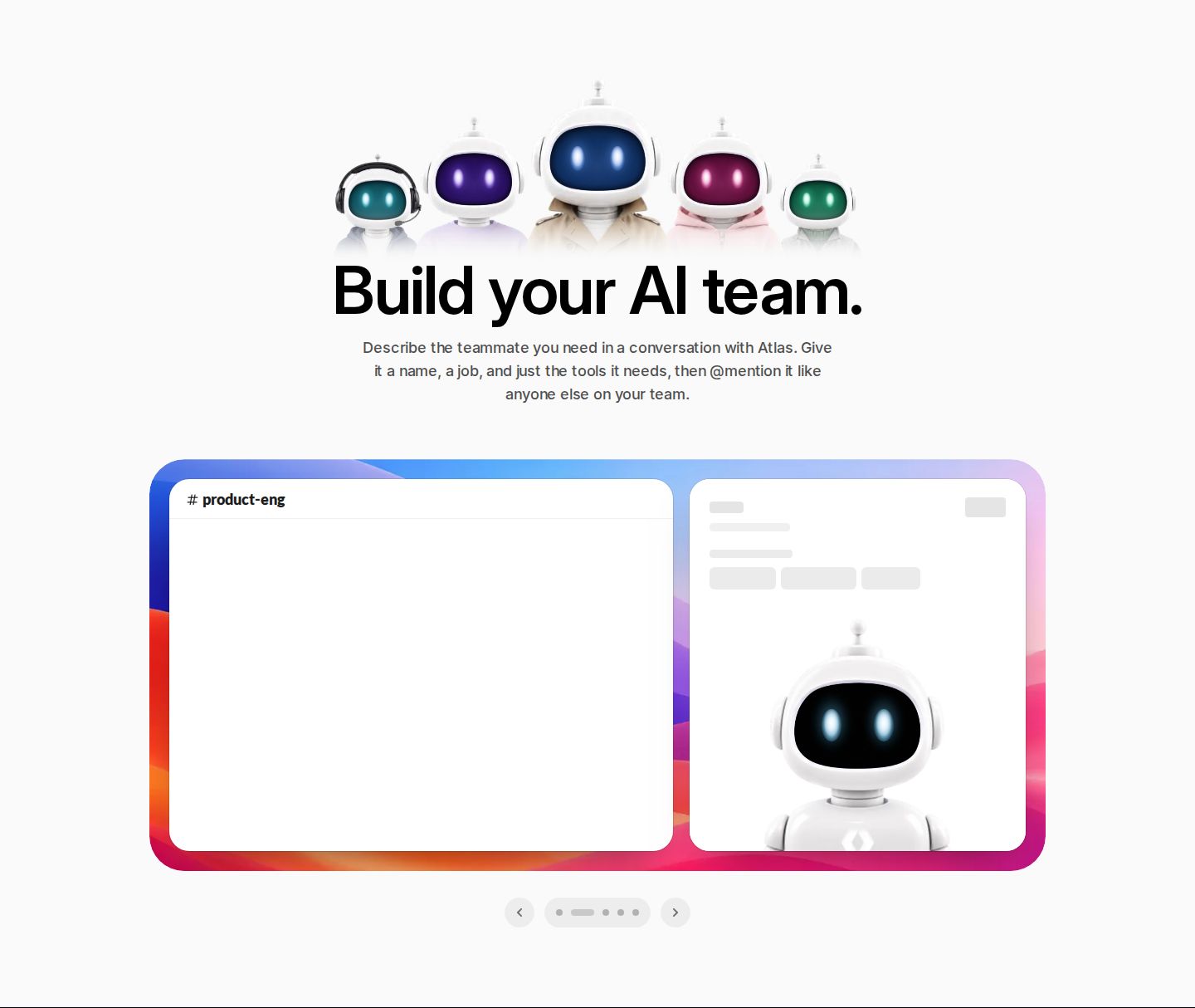 Atlas Feature component screenshot