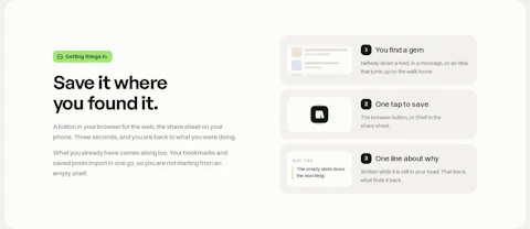 Feature section example