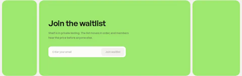 Call To Action section example