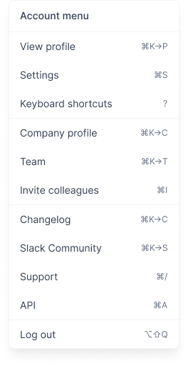 Keyboard Figma Component(Dropdown menu)