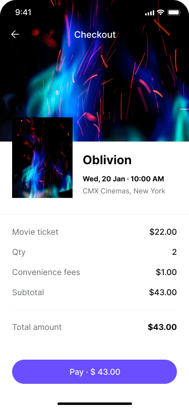 Figma Checkout Components | Figcomponents
