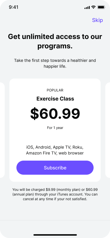 Subscription Components Figma Subscription Components | Figcomponents