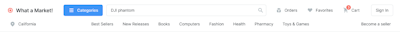 Ecommerce Figma Component(Header)