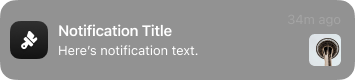Image Figma Component(Notification)