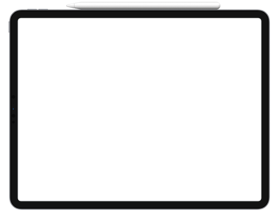 Tablet Figma Component(Apple iPad Pro 13_ Space Gray - Landscape)