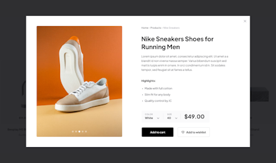 Ecommerce Figma Component(Product detail)
