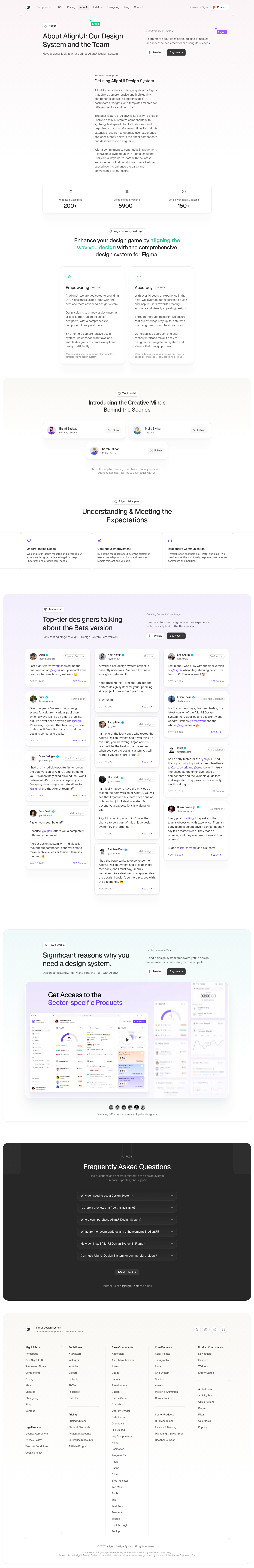 AlignUI About screenshot