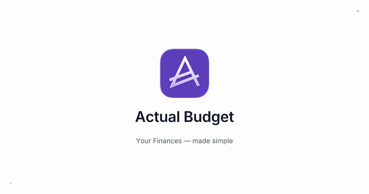 Actualbudget OG image