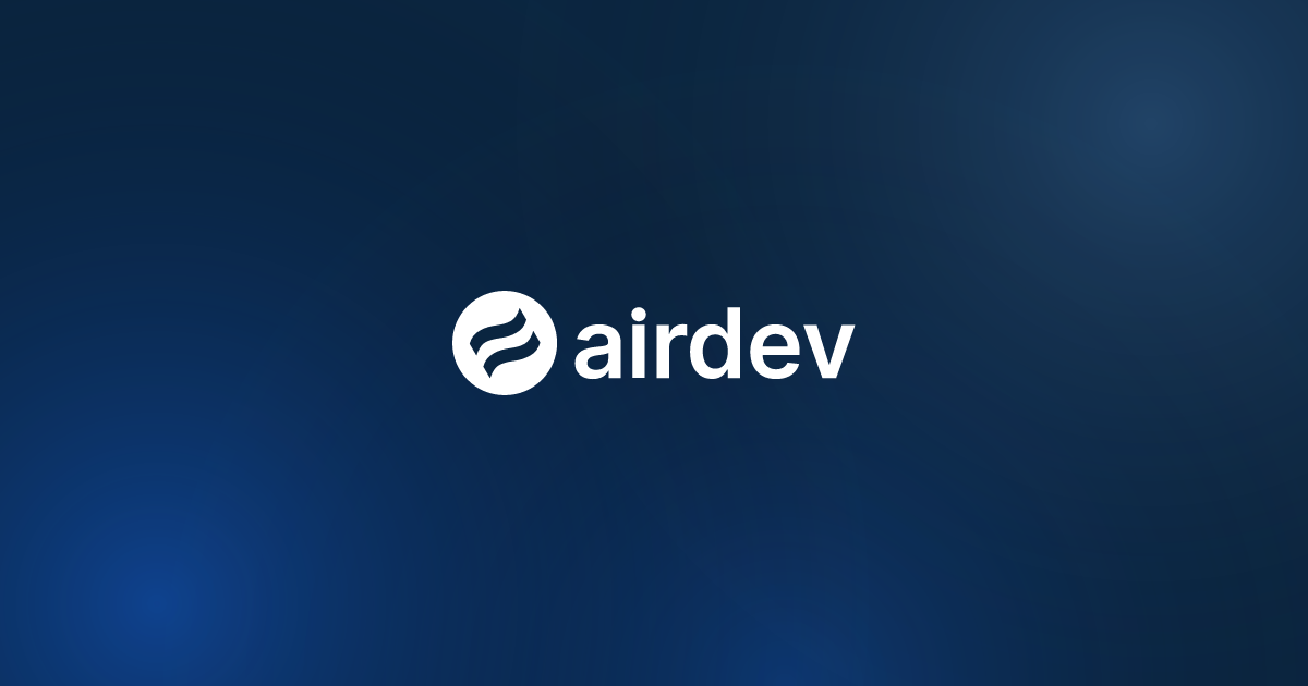 Airdev OG image