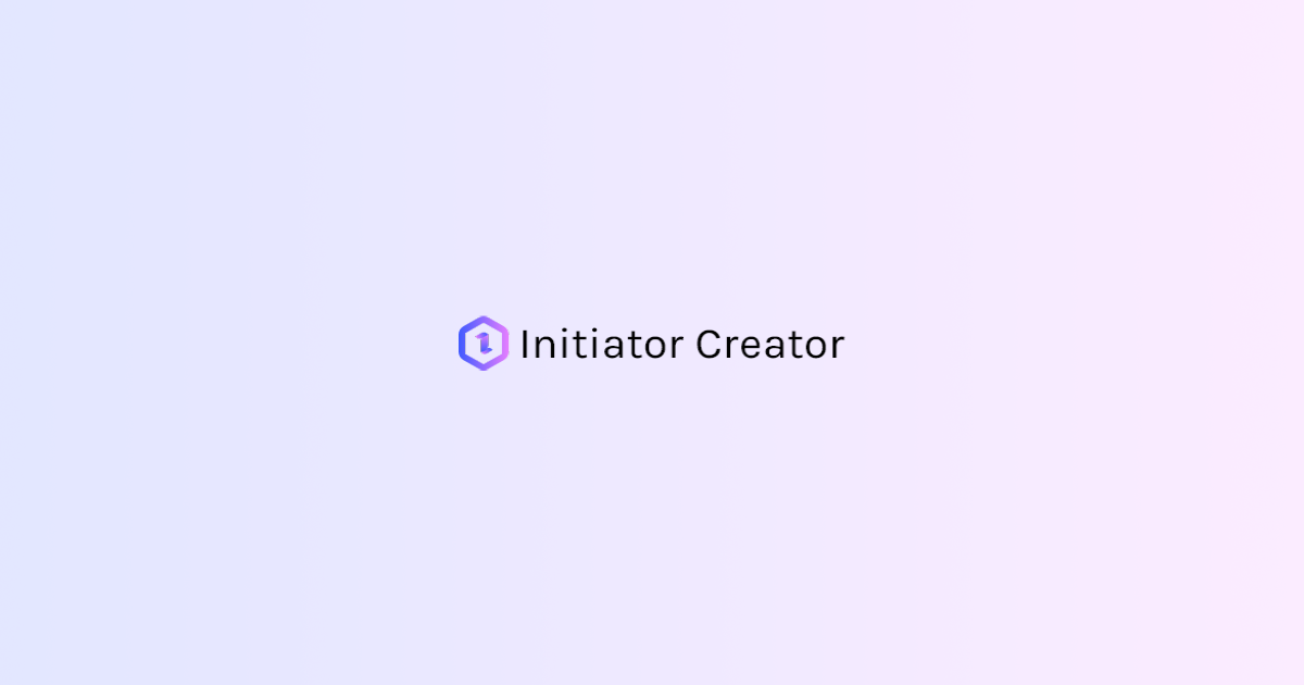 InitiatorCreator OG image