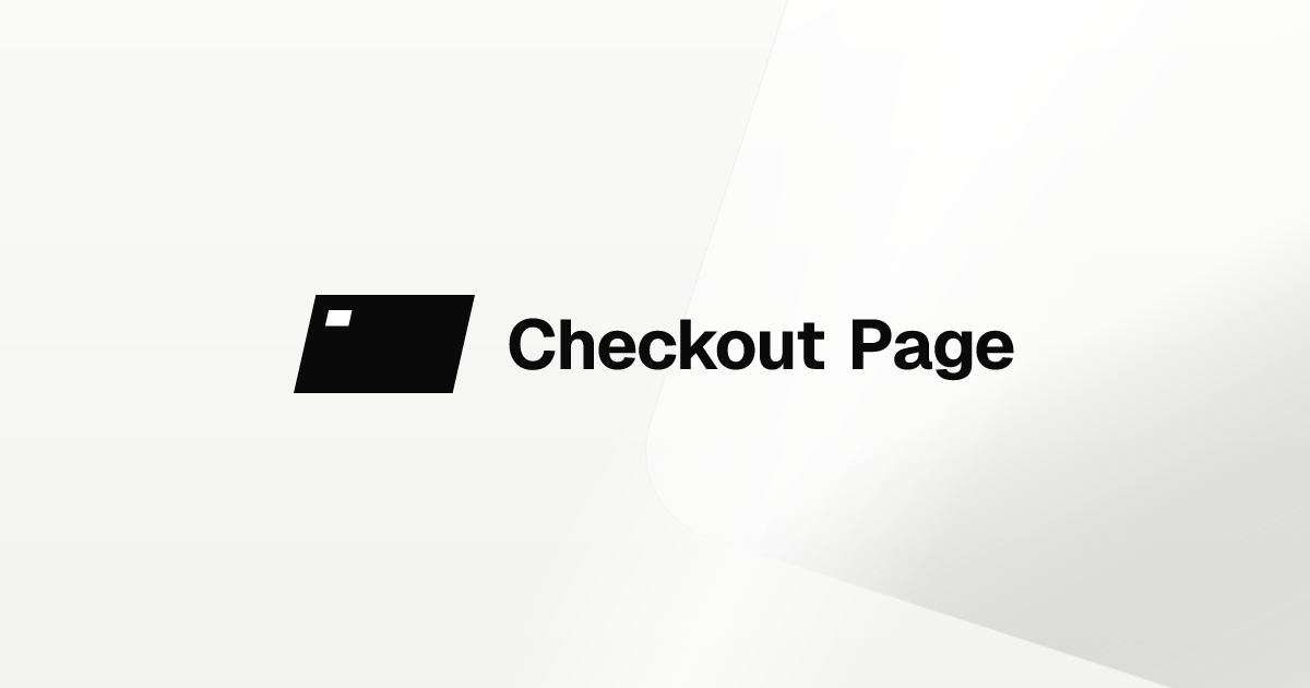 Checkout Page OG image