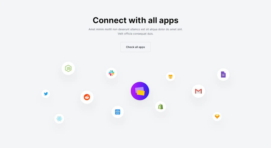 Integration component screenshot