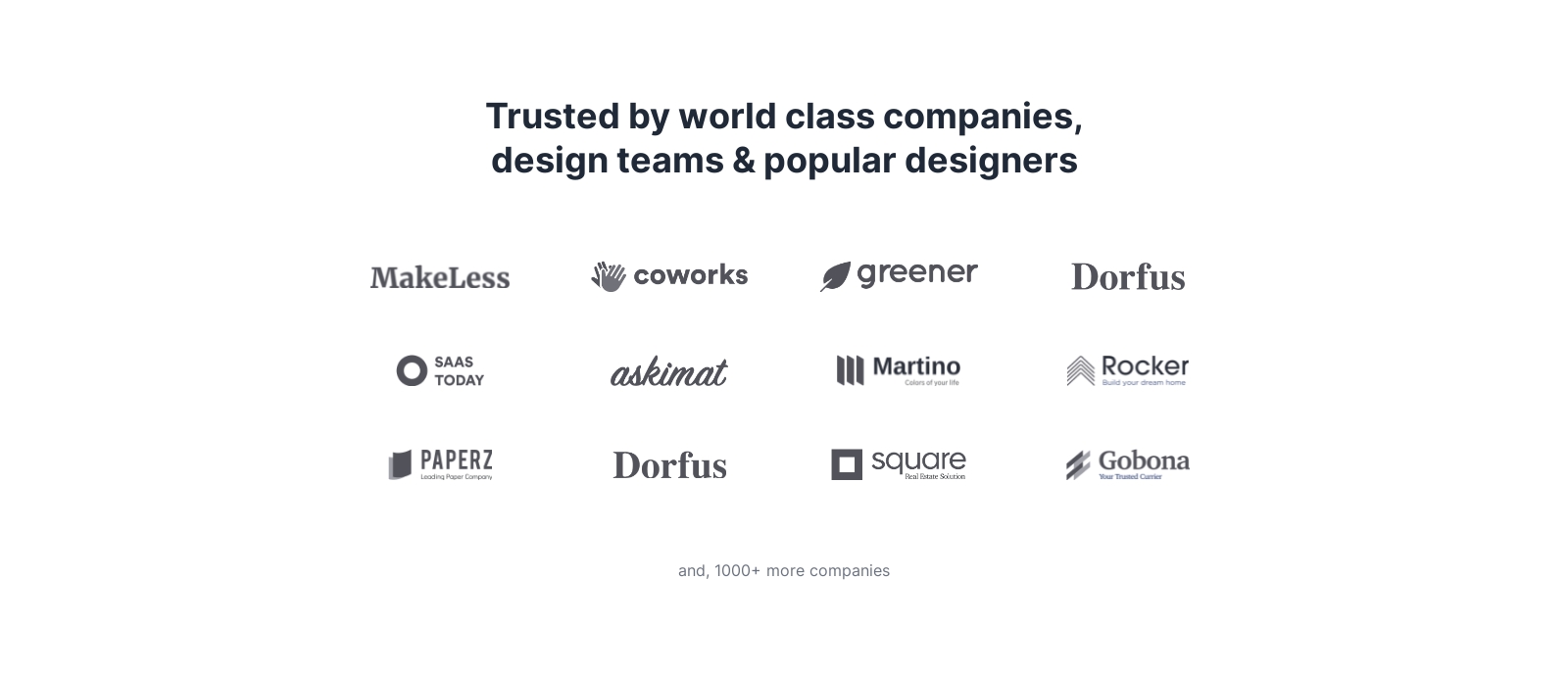 Logo Cloud component screenshot