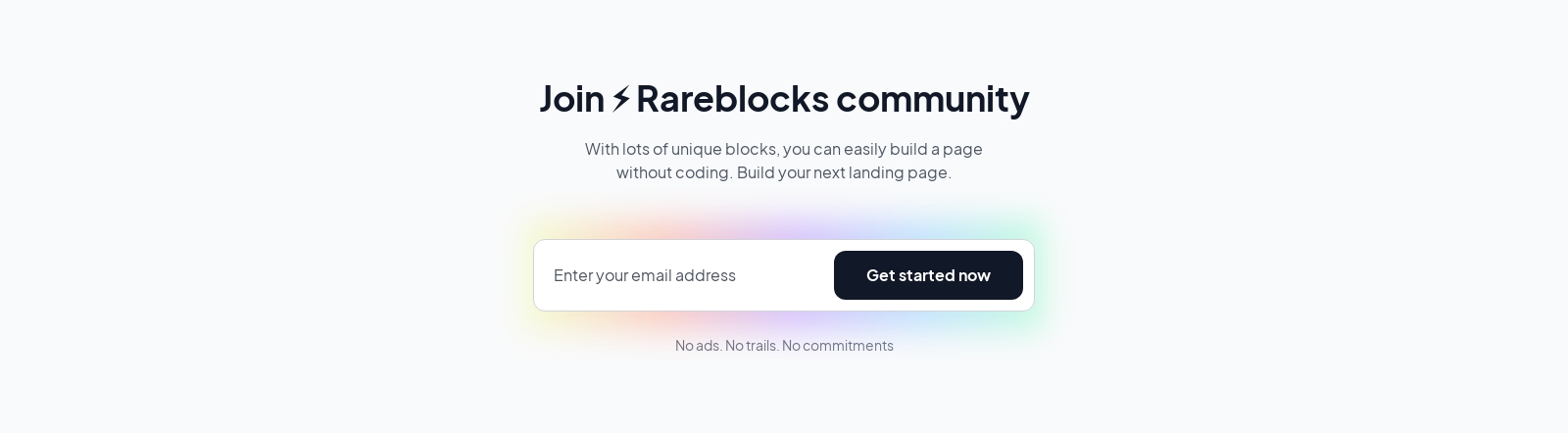 Call To Action component screenshot