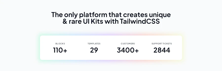 Stats component screenshot