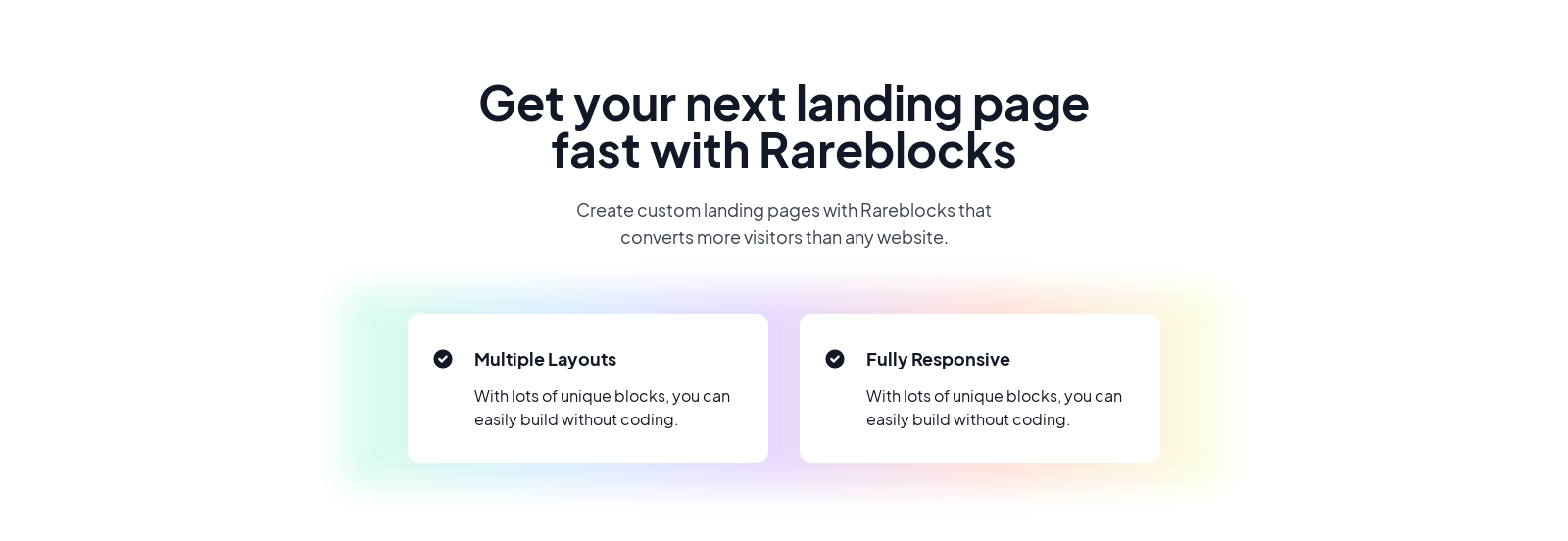 Feature component screenshot