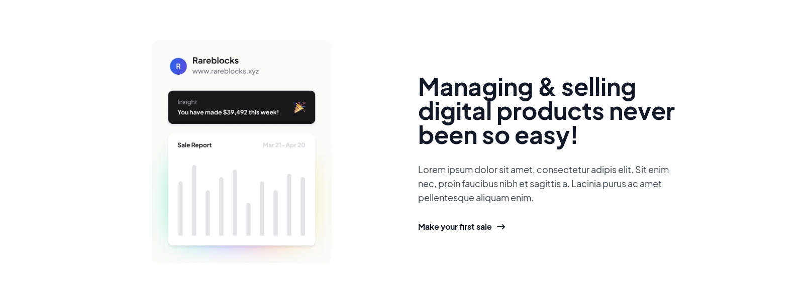 Feature component screenshot