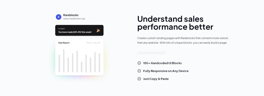 Feature component screenshot