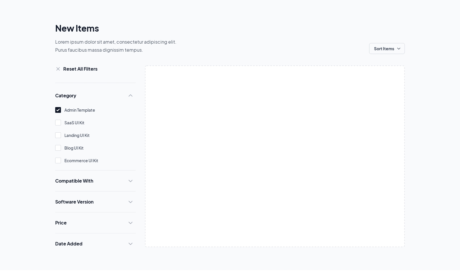 Filters component screenshot